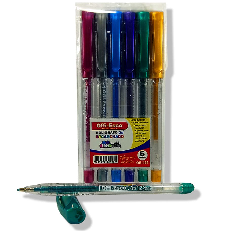 Gurkkst 48 Set Boligrafos Gel Colores Bolígrafos de Gel para Scrapbooking,  Colorear, Dibujar y Artesanal (12 Metálico + 12 Glitter + 12 Neón + 12  Clásicos) : : Oficina y papelería