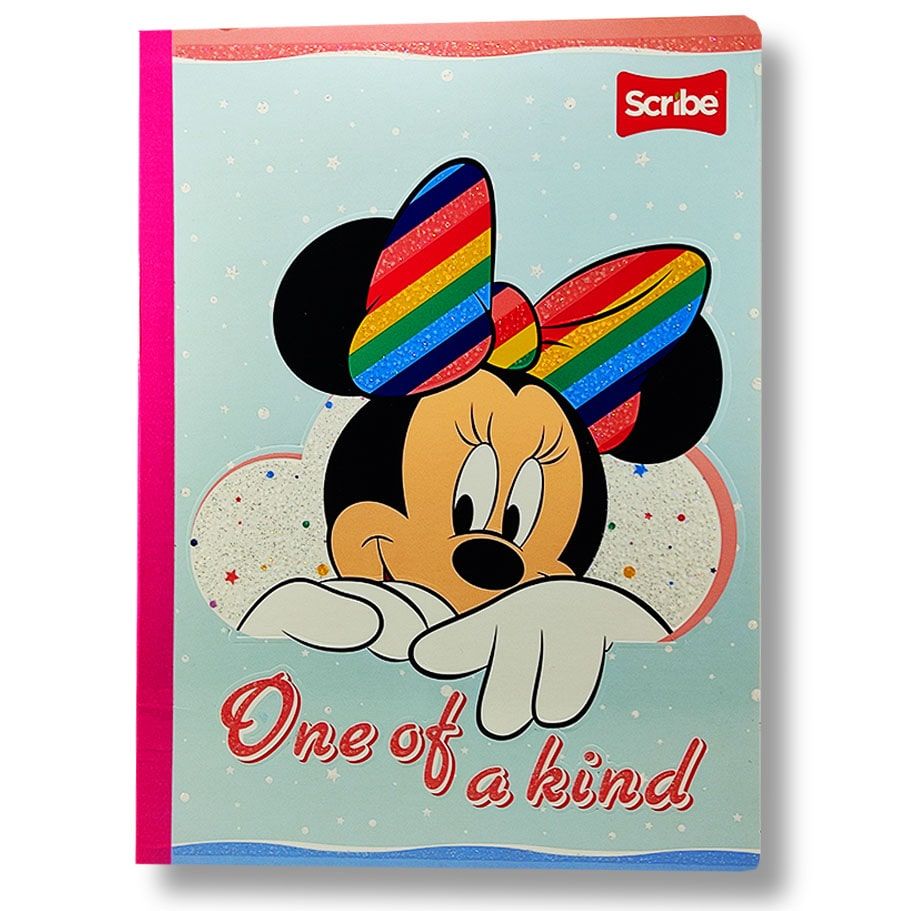 Cuaderno Cosido Scribe Cuadriculado 100 Hojas Minnie Mouse -  