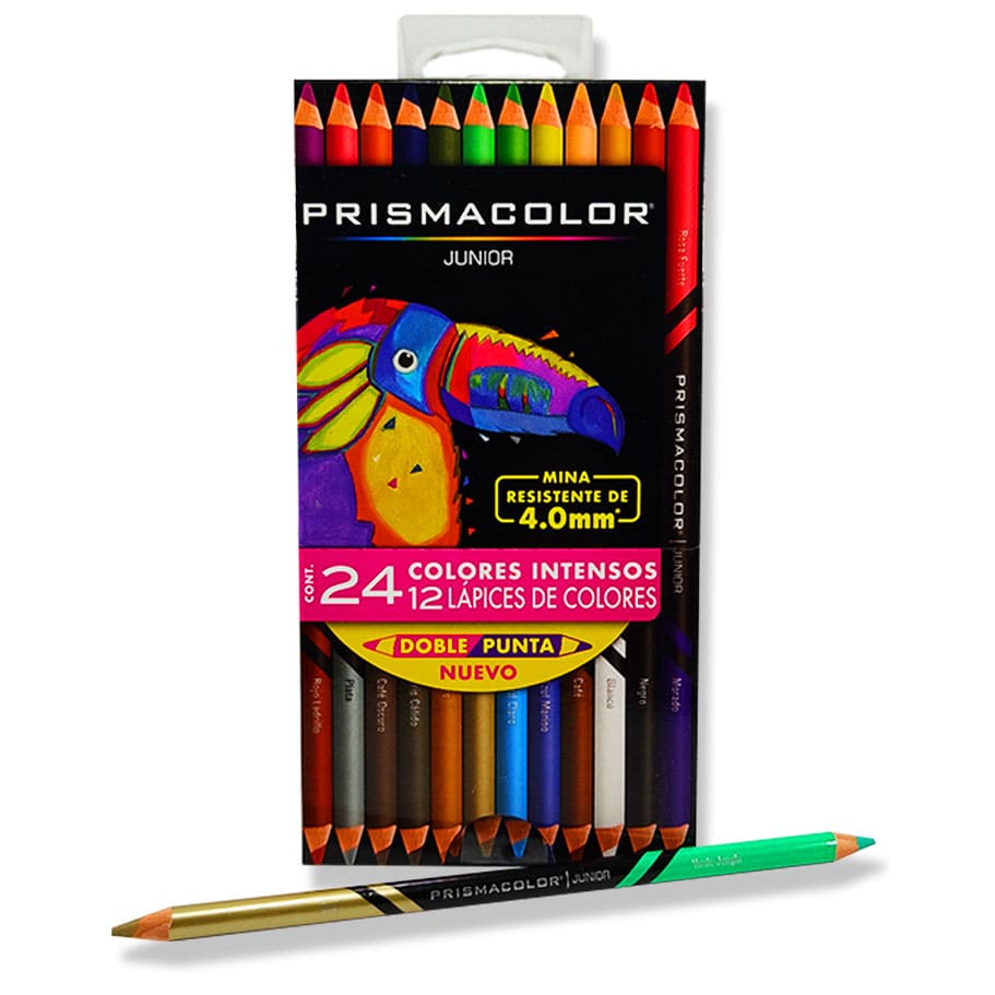 Colores Prismacolor Junior x12 Doble Punta 12/24