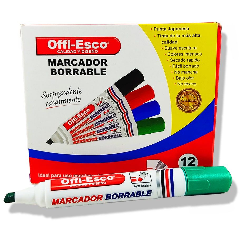 Kit De Marcadores Borrables X8 Oe-510-8