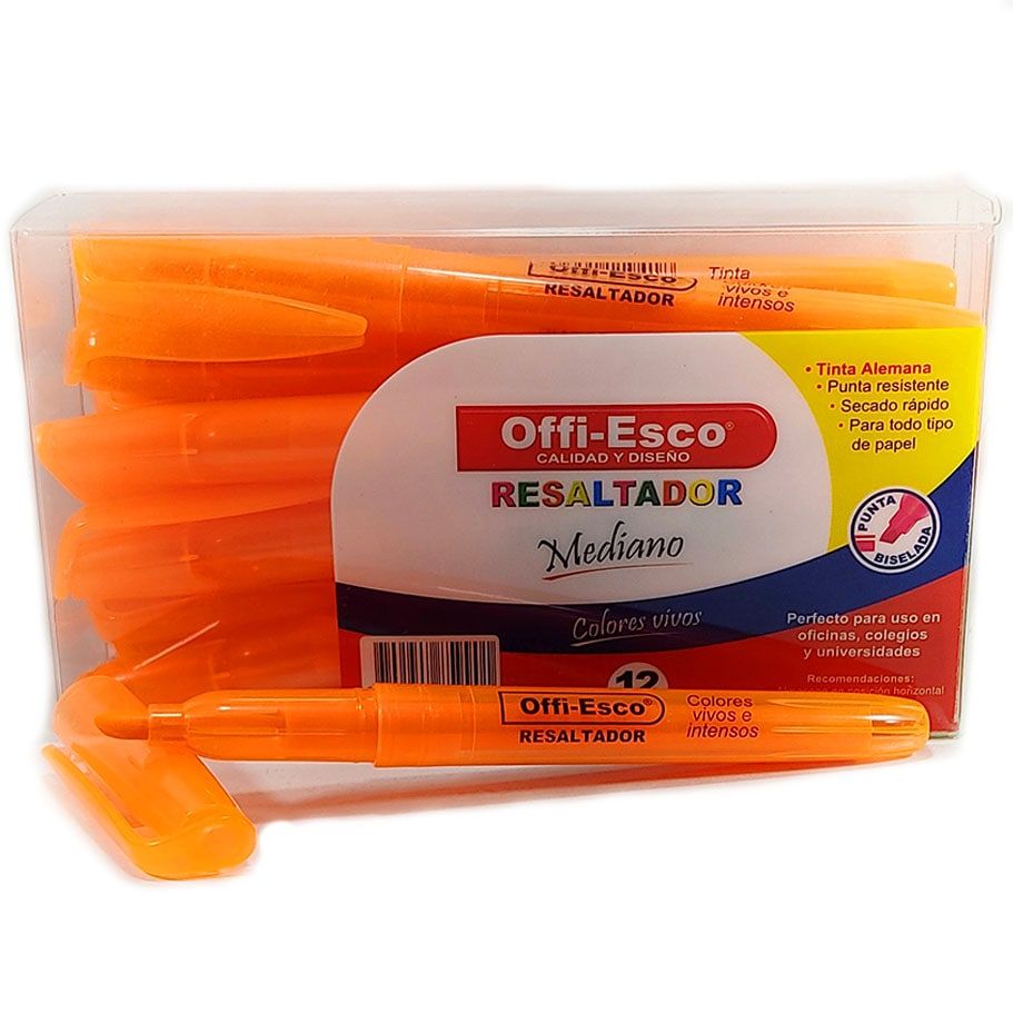 Bolígrafo Gel Escarchado Offi-Esco x6 