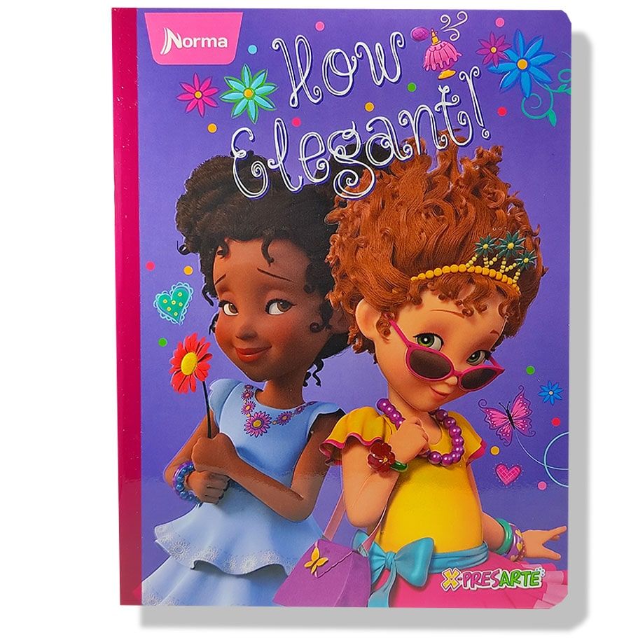 Cuaderno Norma Cosido Cuadriculado 100 Hojas Fancy Nancy Clancy