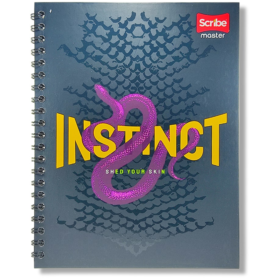 Cuaderno Grande Argollado Scribe Master 80 Hojas - Motivo 7-min