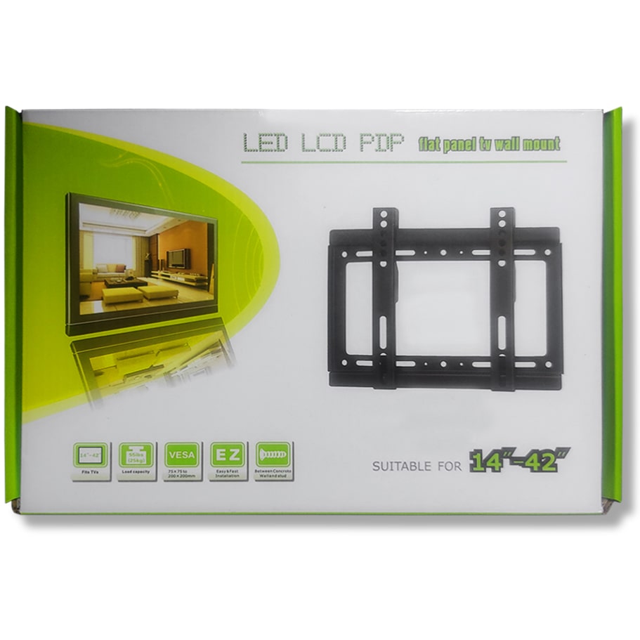 Soporte Fijo para Televisor 14 - 42 Caja Ref. EN 0632 Cod. 2142-min