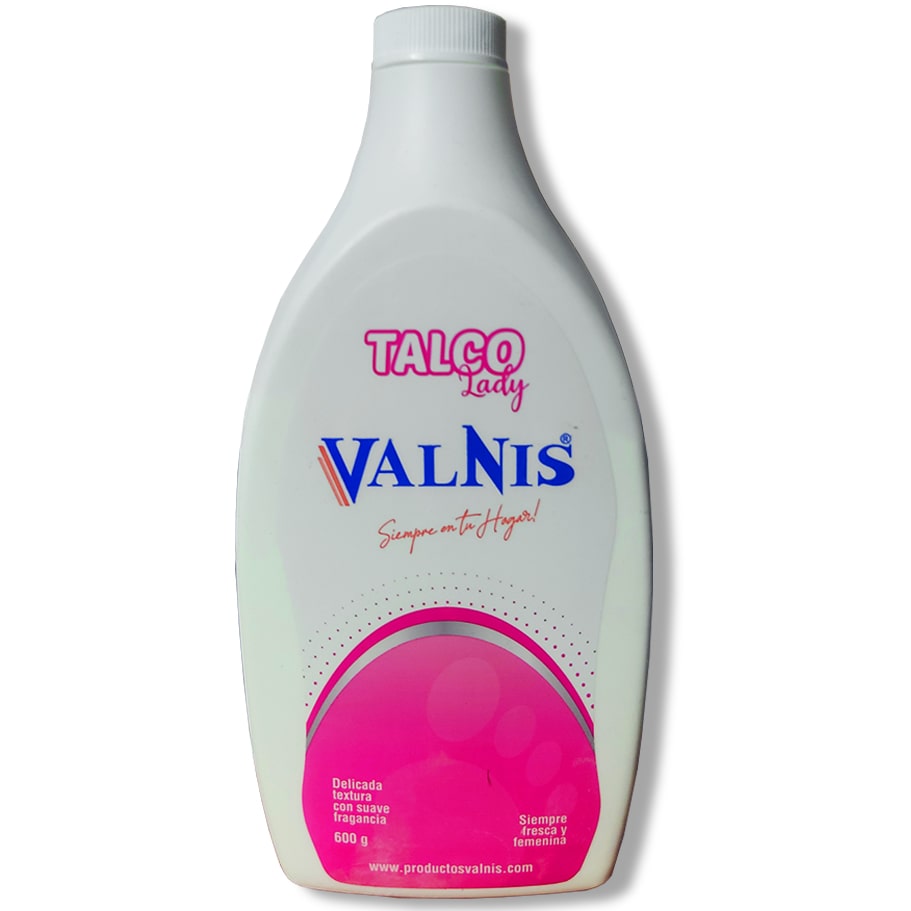 Talco Desodorante Valnis Lady 600g Cod. 7709044633733-min