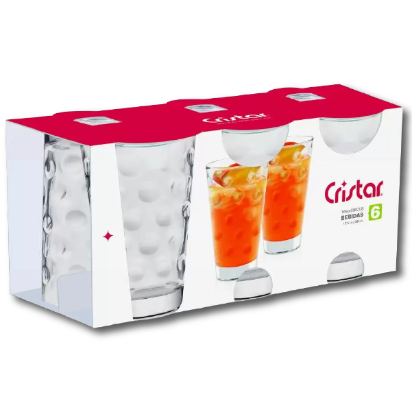 Vaso CIRCUS Cristar 12 3-4 oz