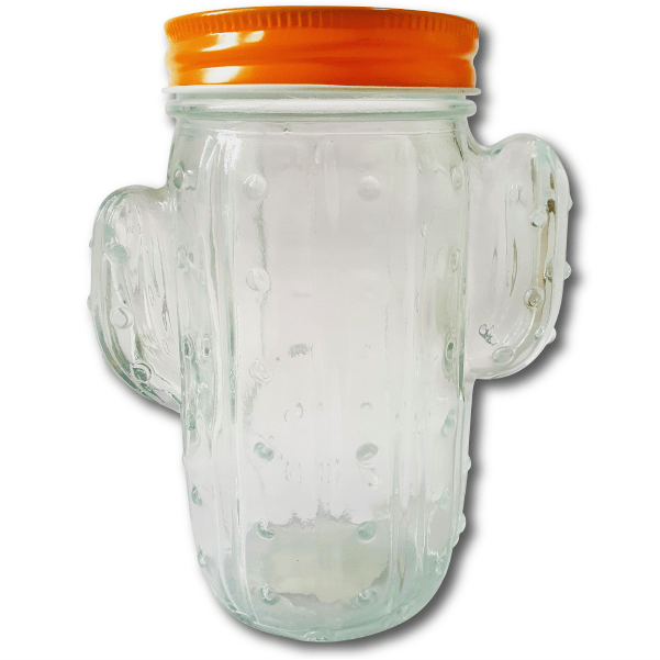 Vaso con Pitillo Cactus