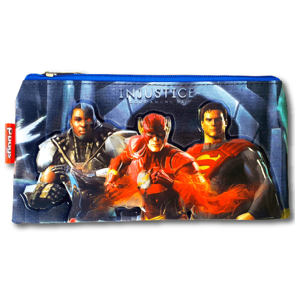 2Cartuchera Primavera P.Bags 1 Bolsillo Injustice_1 Ref. 630_019 Cod. 7707898692036-min