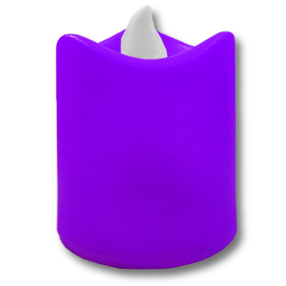 Vela Led Morada