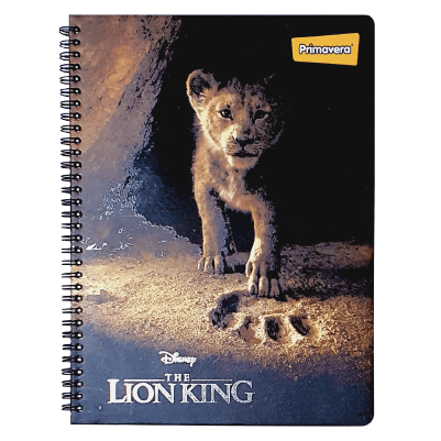 Cuaderno Argollado Cuadriculado Tamaño 105 Primavera Disney Hombre