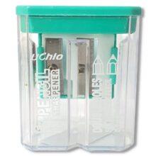 Sacapuntas Sharpener Doble Punta UC-19 – Aguamarina