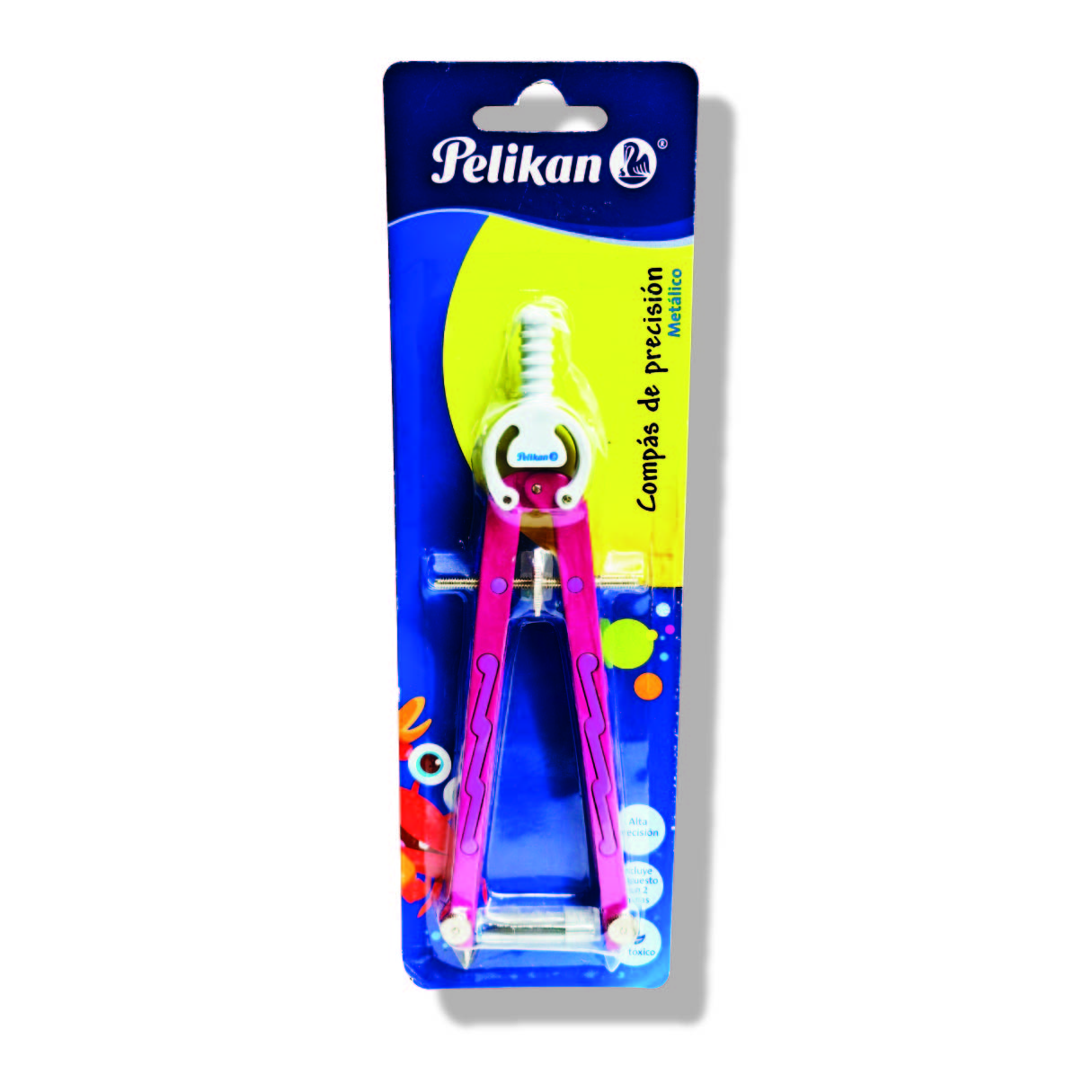 Compas de precision pelikan - Rosado