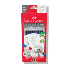 Lápiz Presto Ecolápices N°2-HB Faber Castell x12